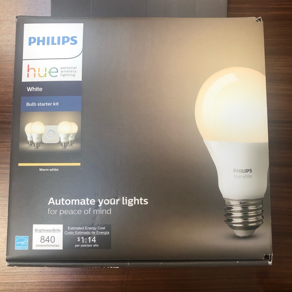 Philips HUE wireless lighting starter set - Warm